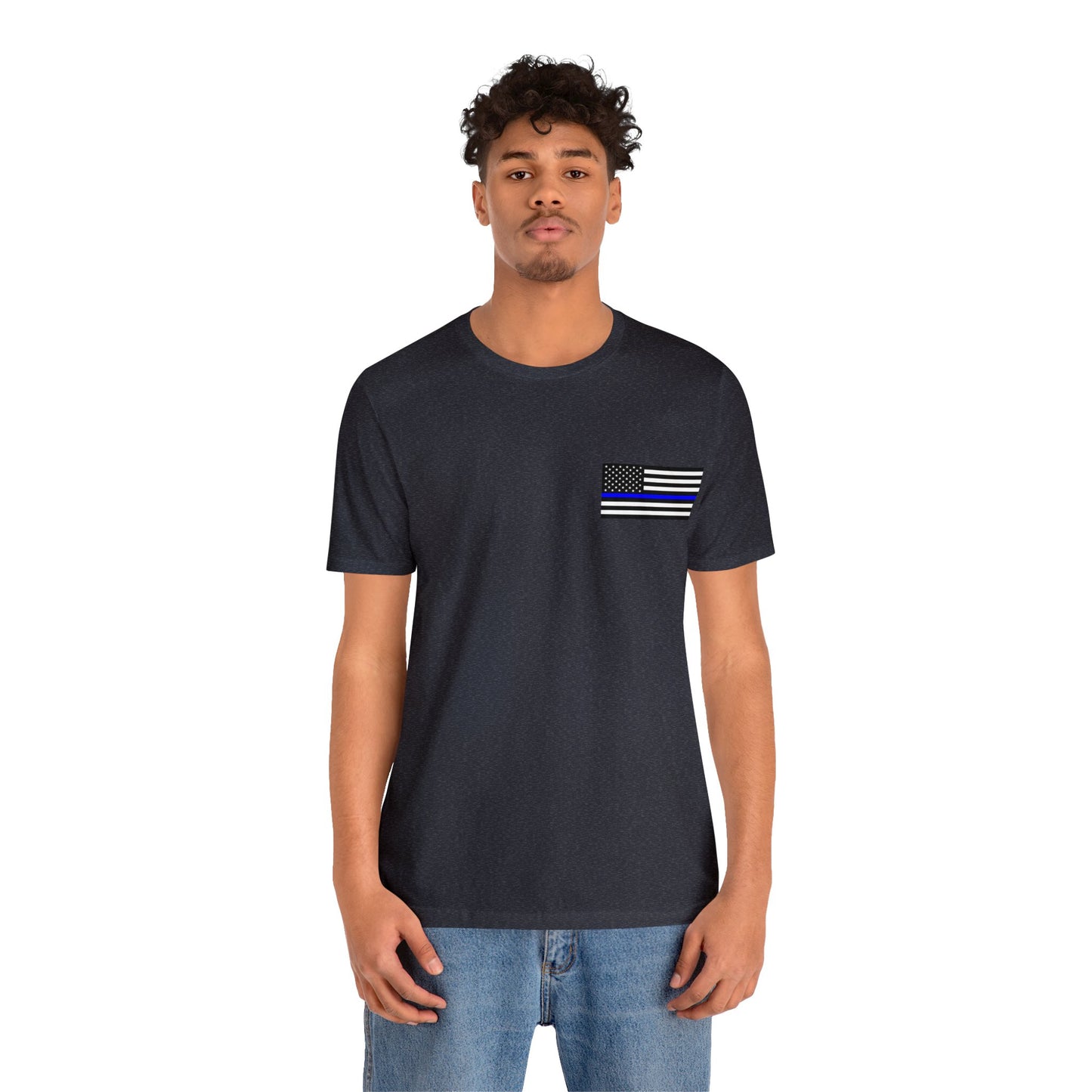 Standard Collection (Thin Blue Line) - Unisex Fuser T-shirt