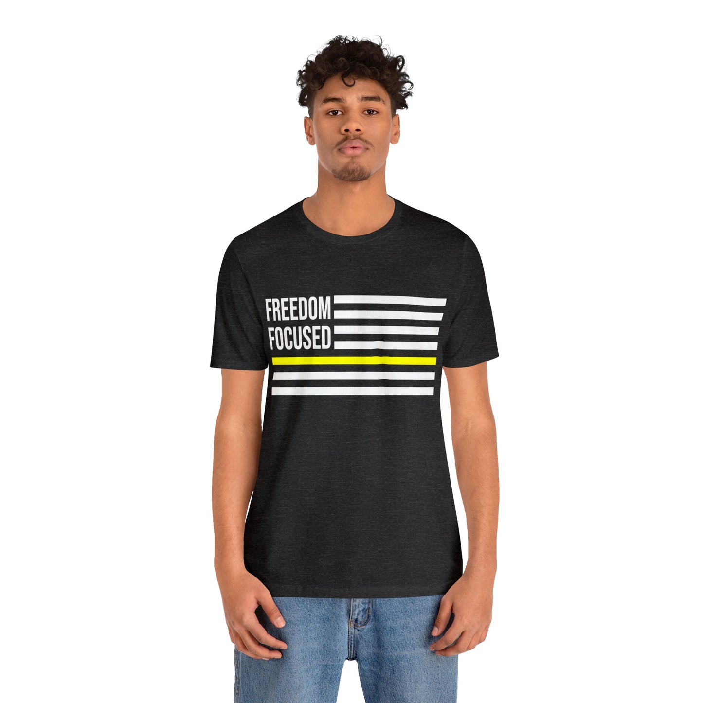 Freedom Collection (Thin Yellow Line) - Unisex Fuser T-shirt