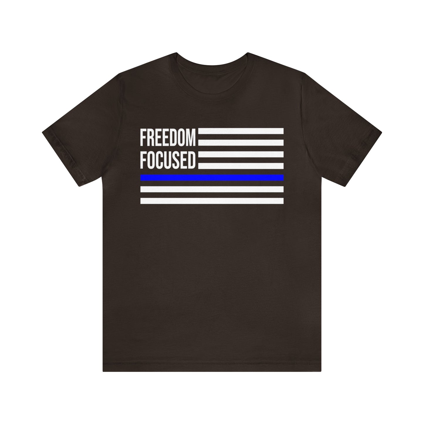 Freedom Collection (Thin Blue Line) - Unisex Fuser T-shirt