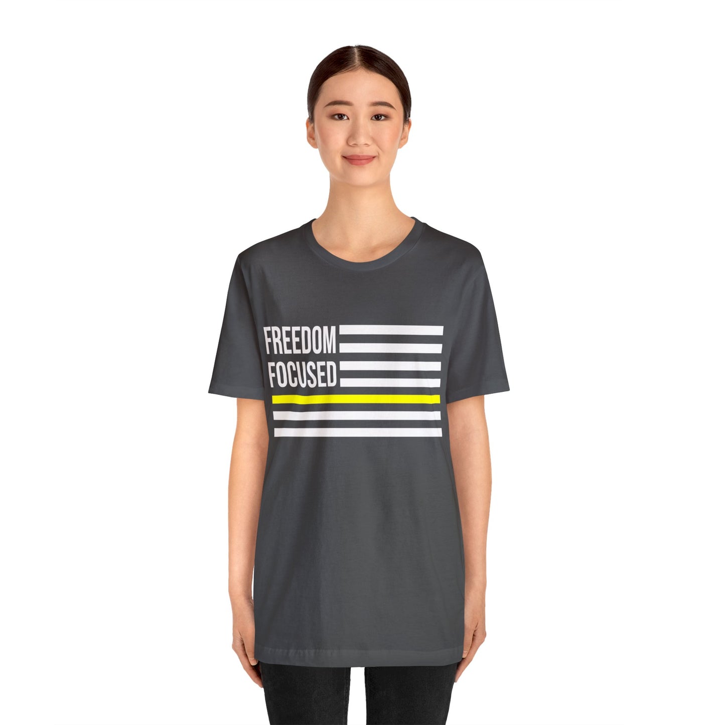 Freedom Collection (Thin Yellow Line) - Unisex Fuser T-shirt