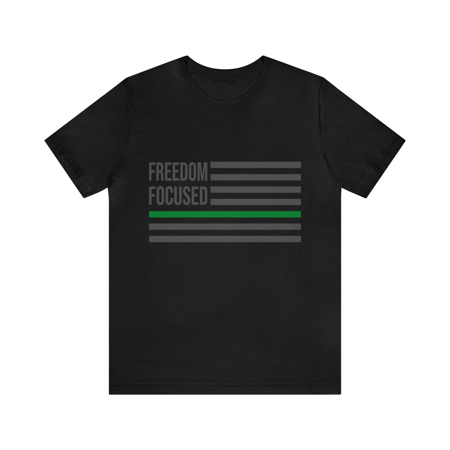 Freedom Collection (Thin Green Line) - Unisex Jersey Short Sleeve