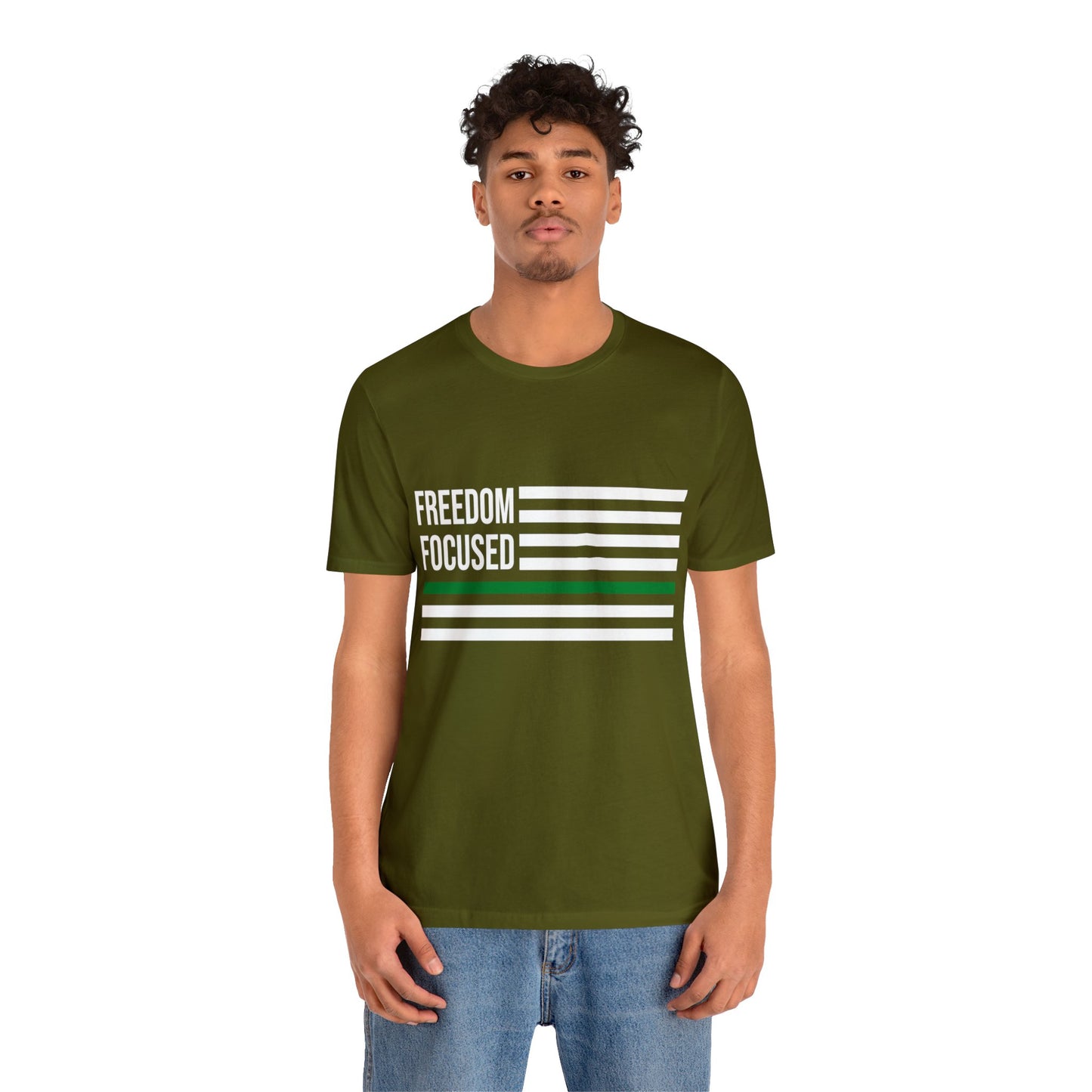 Freedom Collection (Thin Green Line) - Unisex Fuser T-shirt