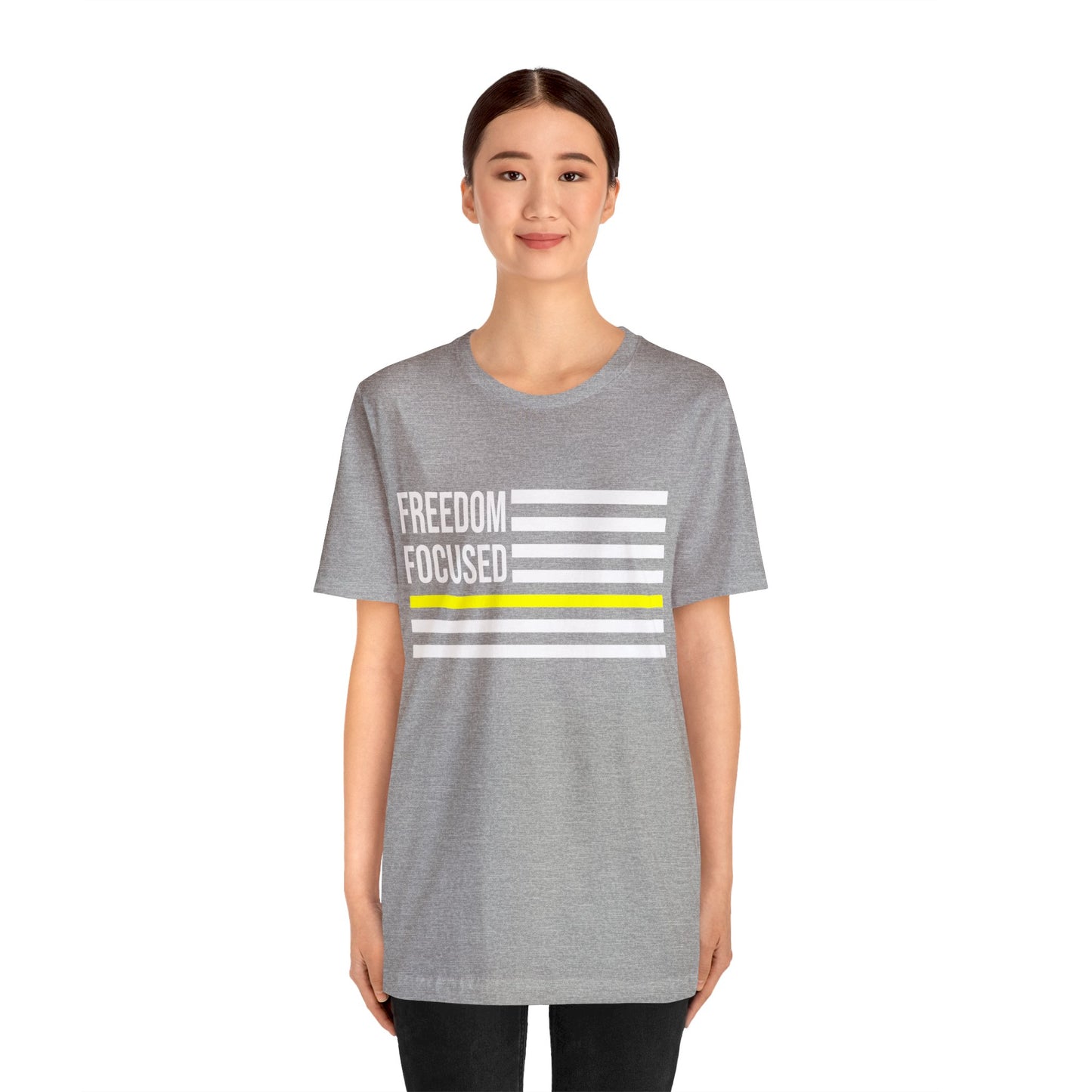 Freedom Collection (Thin Yellow Line) - Unisex Fuser T-shirt