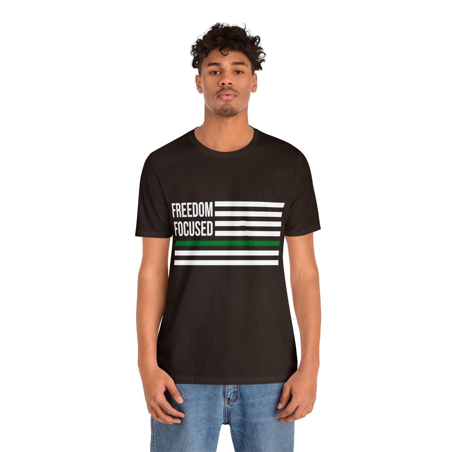 Freedom Collection (Thin Green Line) - Unisex Fuser T-shirt
