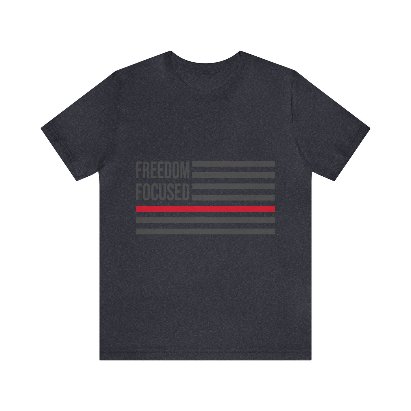 Freedom Collection (Thin Red Line) - Unisex Jersey Short Sleeve
