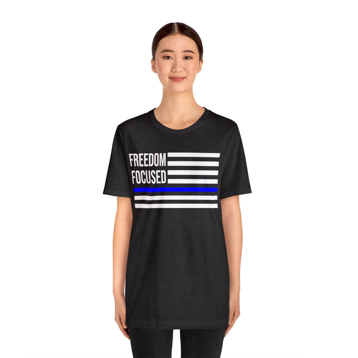 Freedom Collection (Thin Blue Line) - Unisex Fuser T-shirt