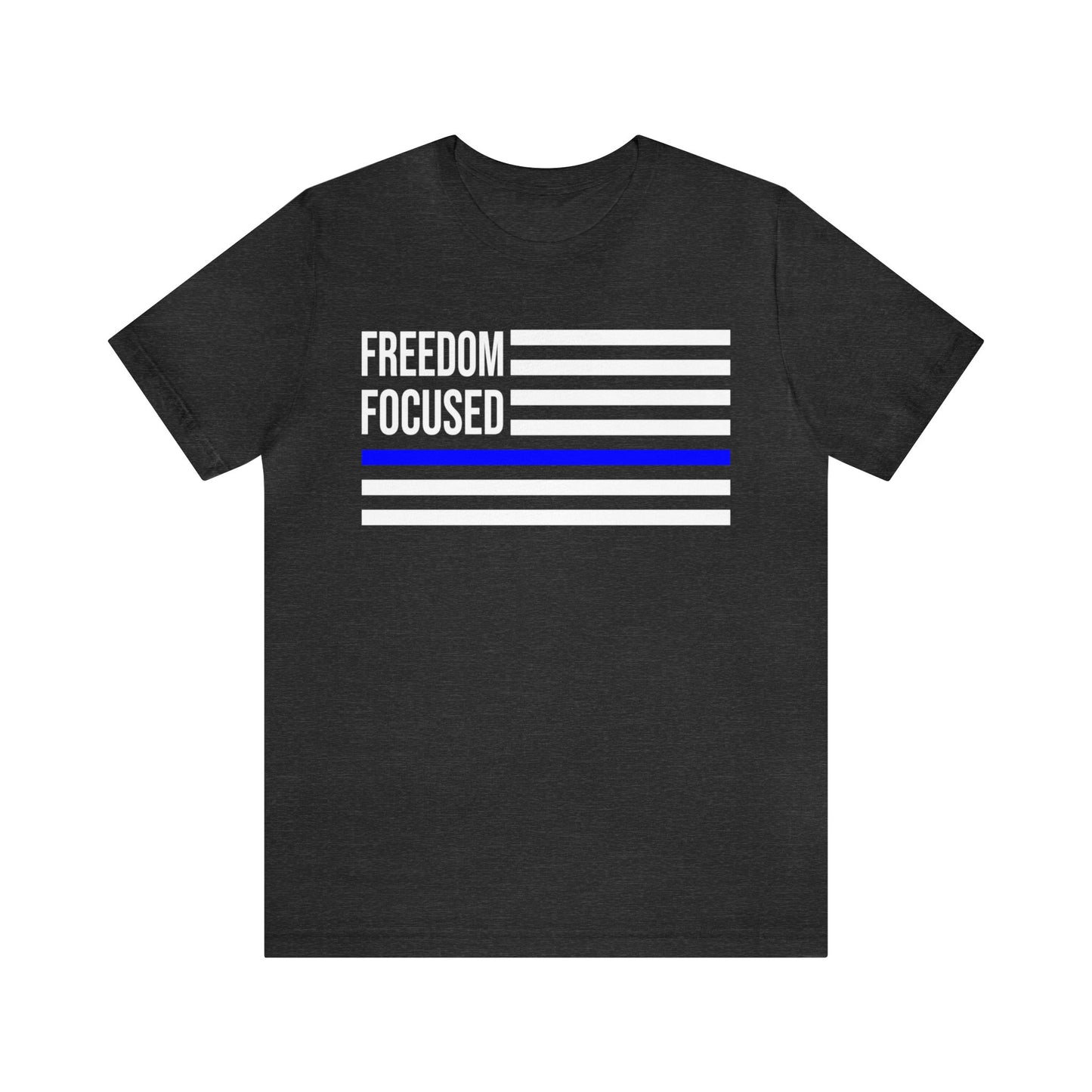 Freedom Collection (Thin Blue Line) - Unisex Fuser T-shirt