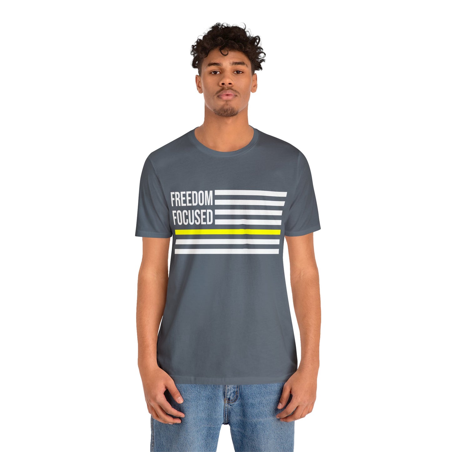 Freedom Collection (Thin Yellow Line) - Unisex Fuser T-shirt