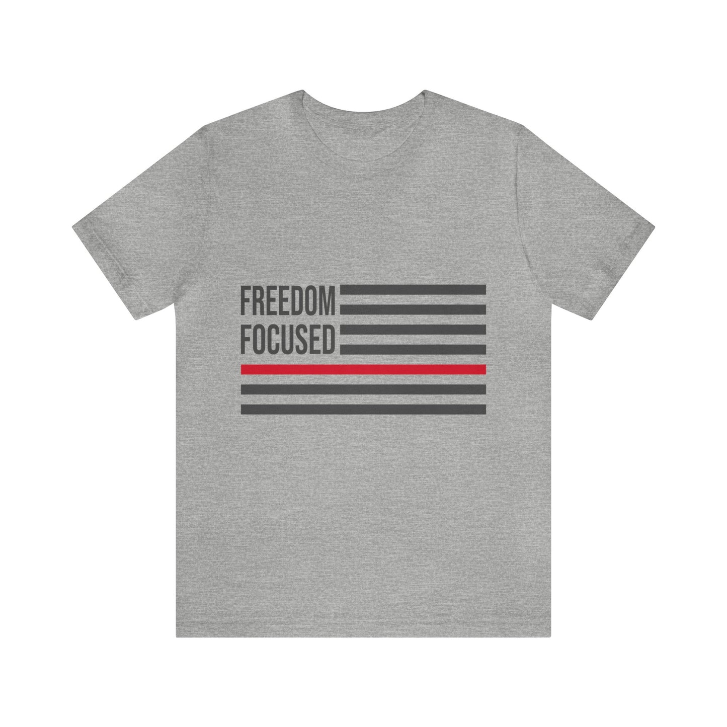 Freedom Collection (Thin Red Line) - Unisex Jersey Short Sleeve