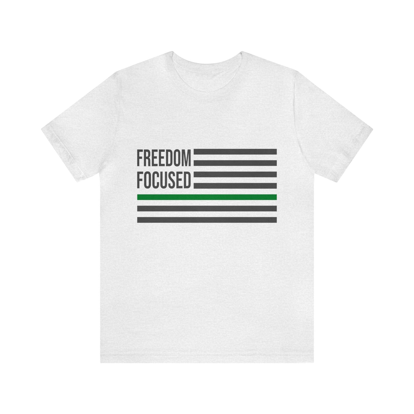 Freedom Collection (Thin Green Line) - Unisex Jersey Short Sleeve
