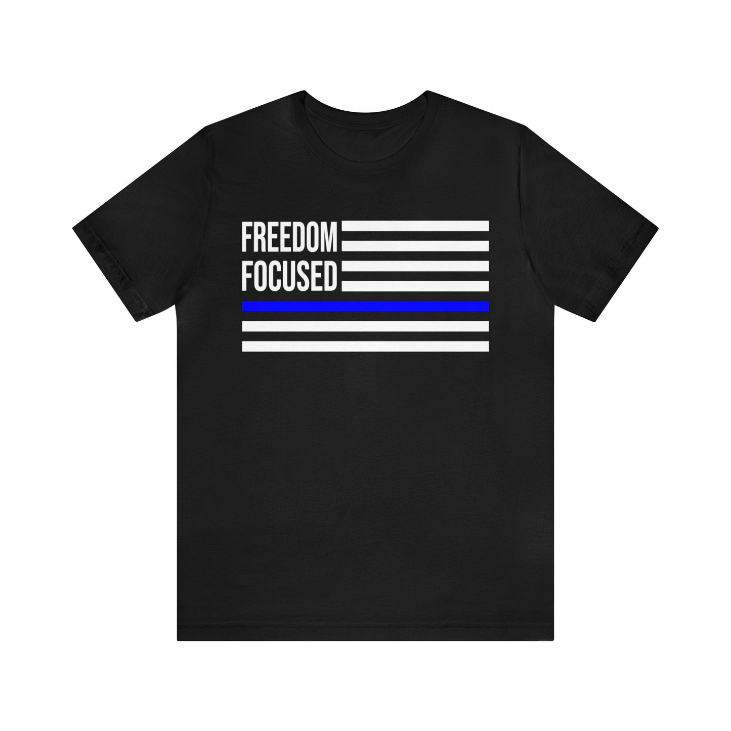 Freedom Collection (Thin Blue Line) - Unisex Fuser T-shirt