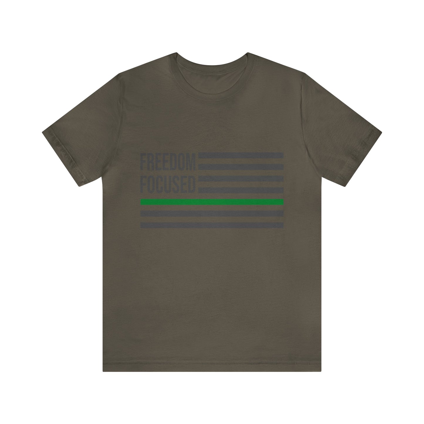 Freedom Collection (Thin Green Line) - Unisex Jersey Short Sleeve
