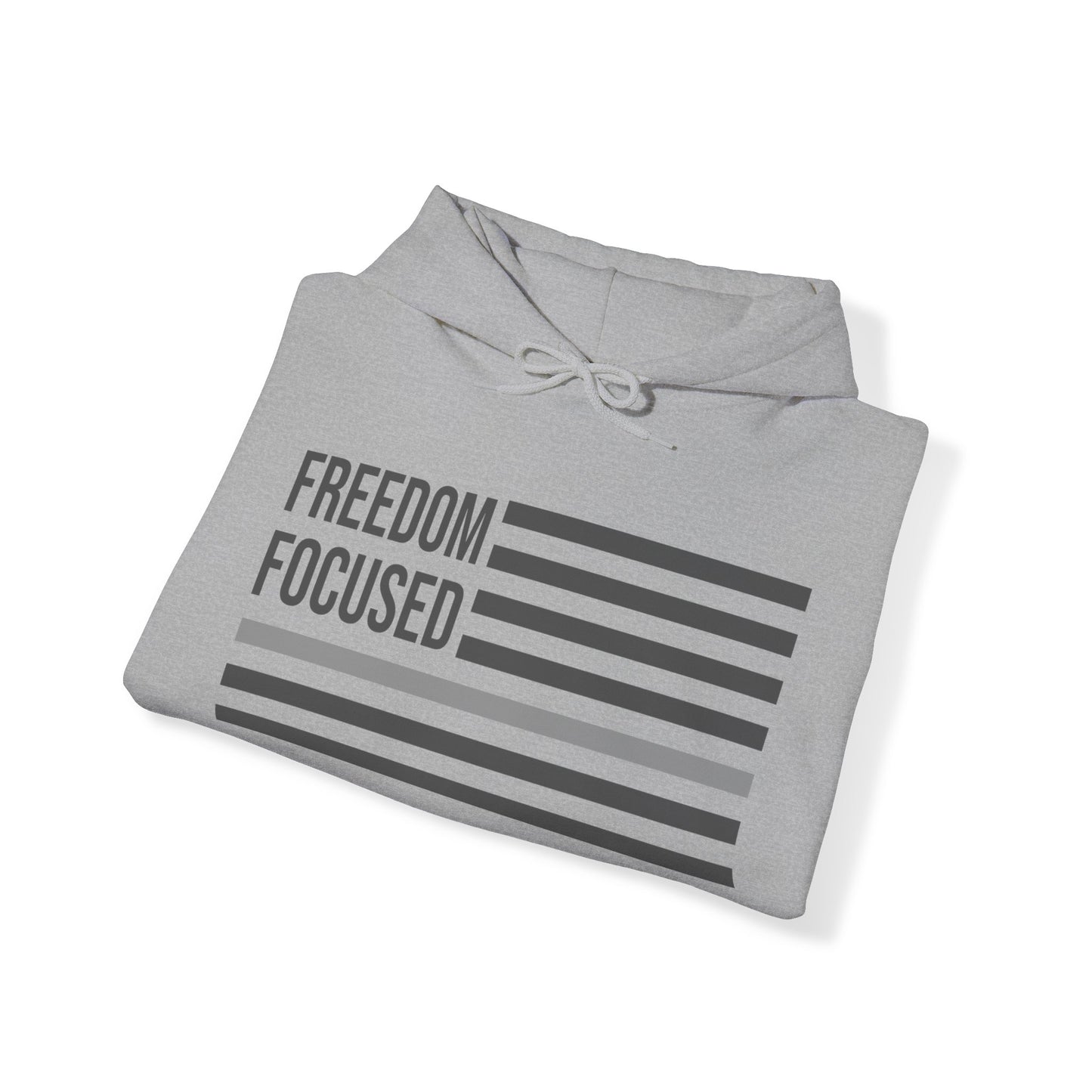 Freedom Collection (Thin Silver Line) - Unisex Heavy Blend™ Hooded Sweatshirt