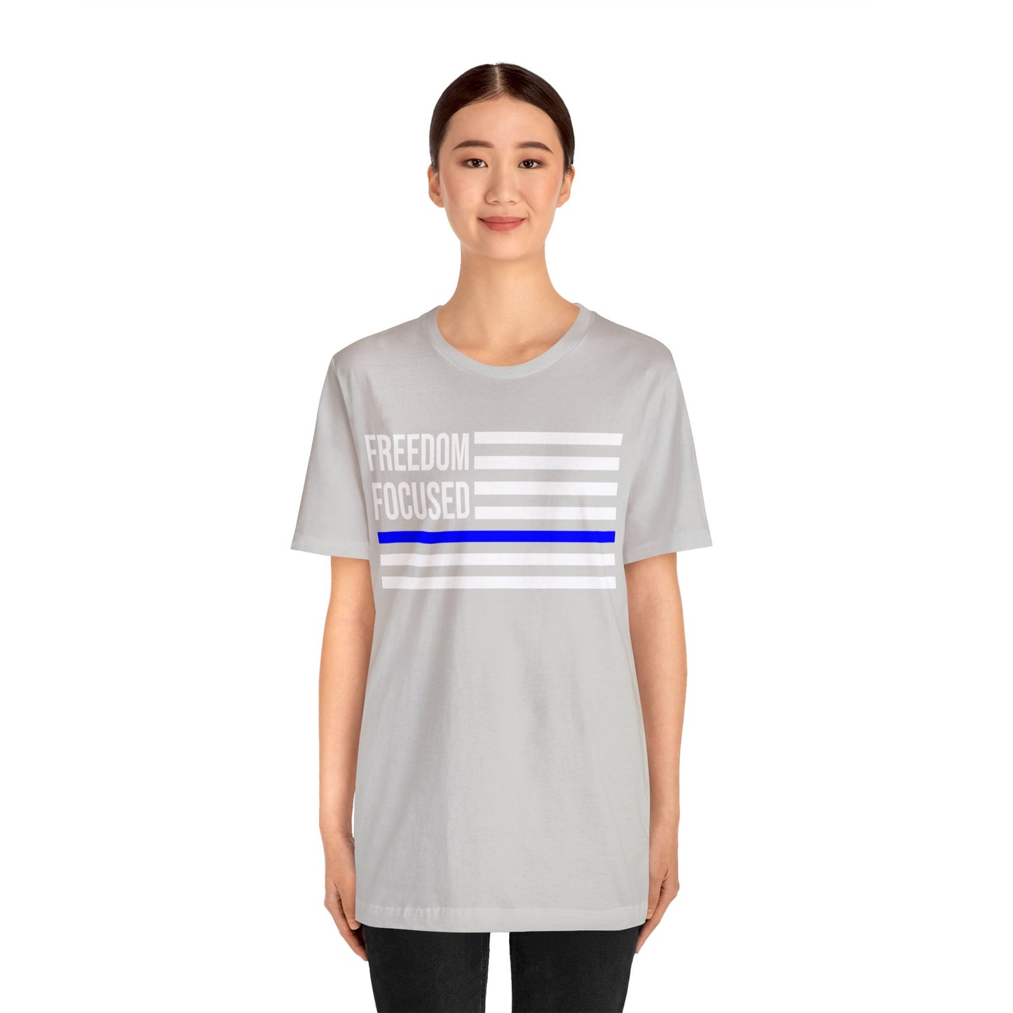 Freedom Collection (Thin Blue Line) - Unisex Fuser T-shirt