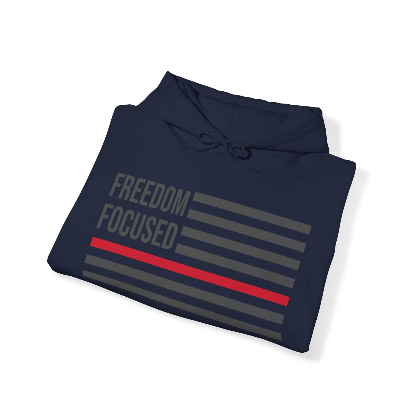 Freedom Collection (Thin Red Line) - Unisex Heavy Blend™ Hooded Sweatshirt