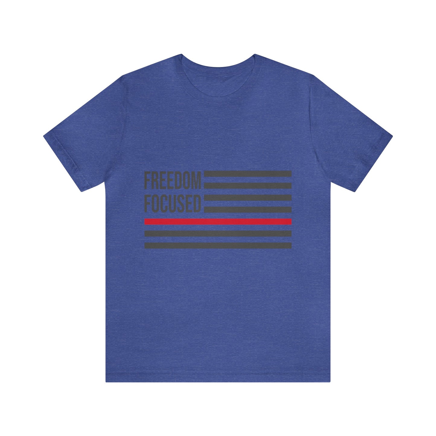 Freedom Collection (Thin Red Line) - Unisex Jersey Short Sleeve