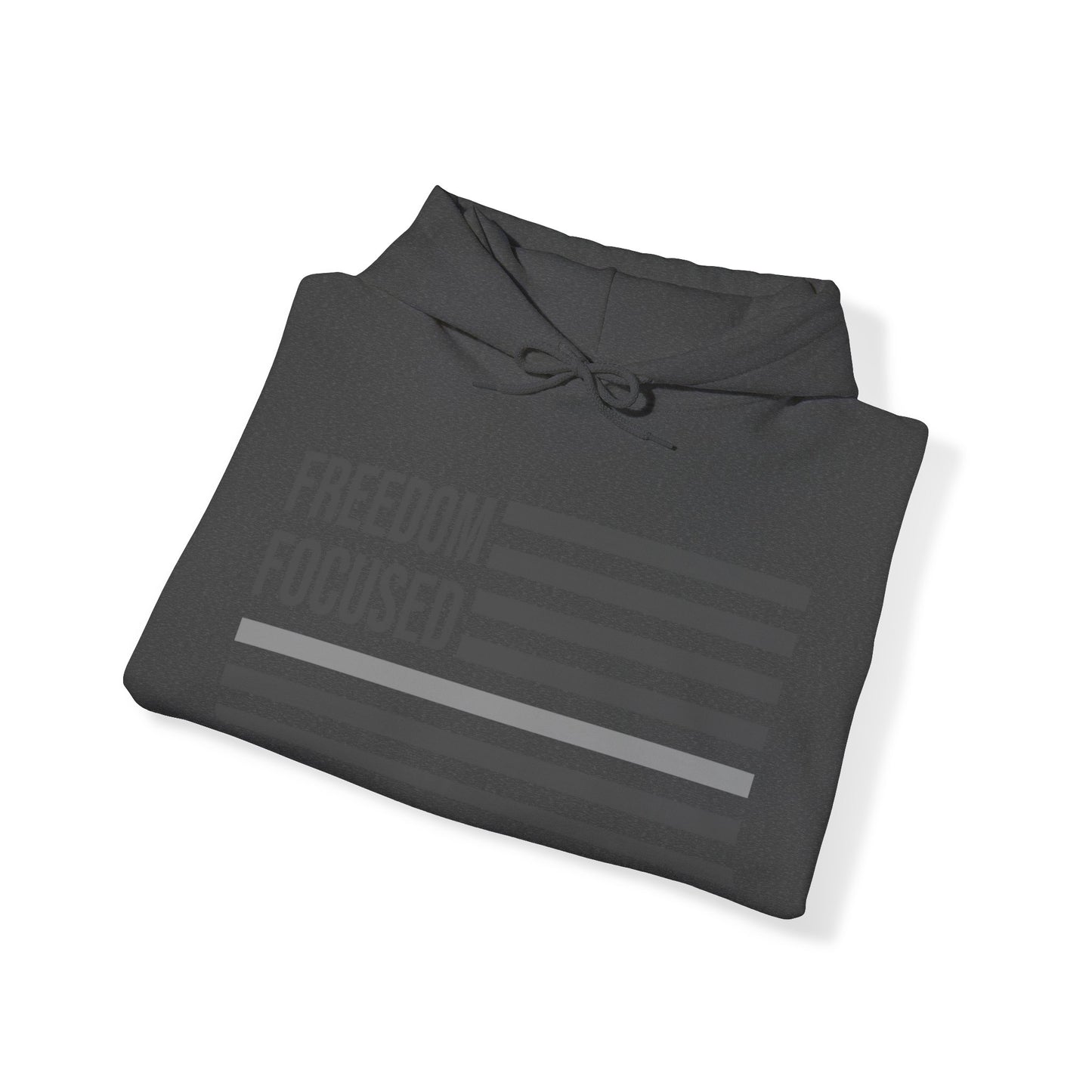 Freedom Collection (Thin Silver Line) - Unisex Heavy Blend™ Hooded Sweatshirt