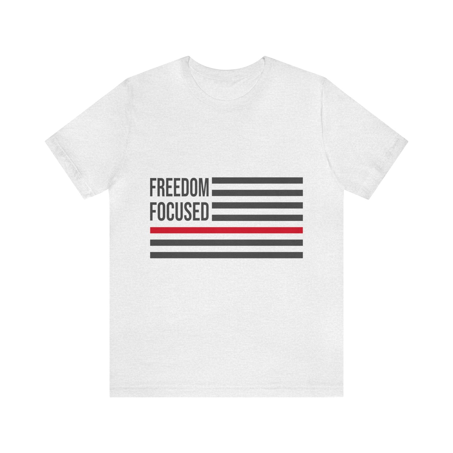Freedom Collection (Thin Red Line) - Unisex Jersey Short Sleeve