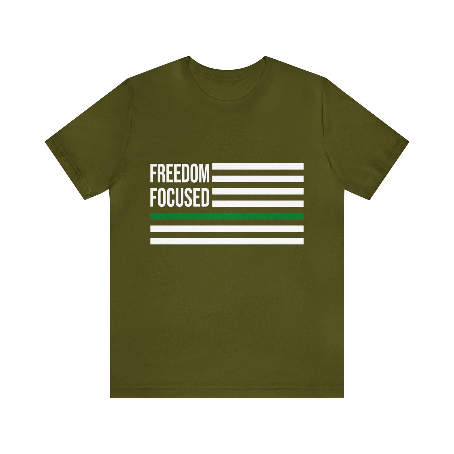 Freedom Collection (Thin Green Line) - Unisex Fuser T-shirt