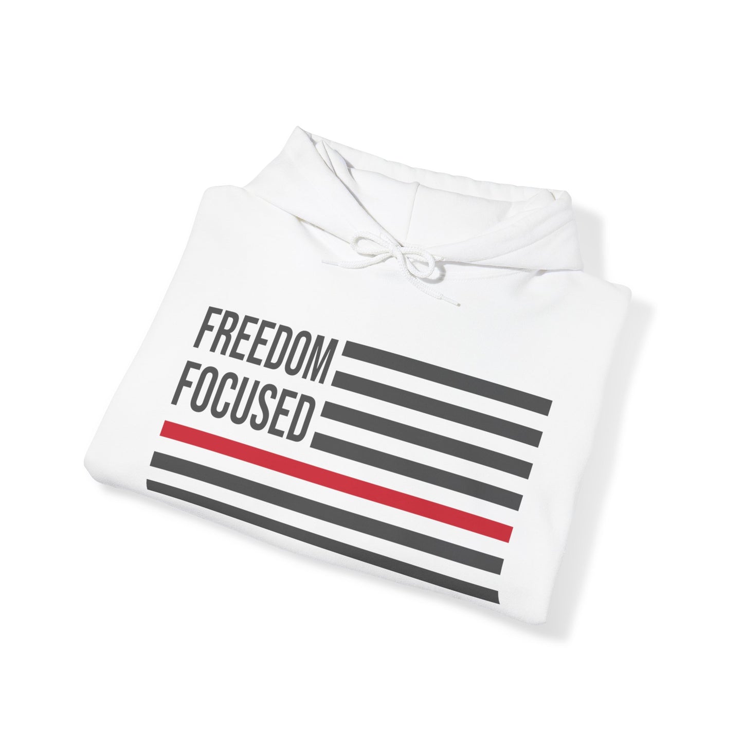 Freedom Collection (Thin Red Line) - Unisex Heavy Blend™ Hooded Sweatshirt