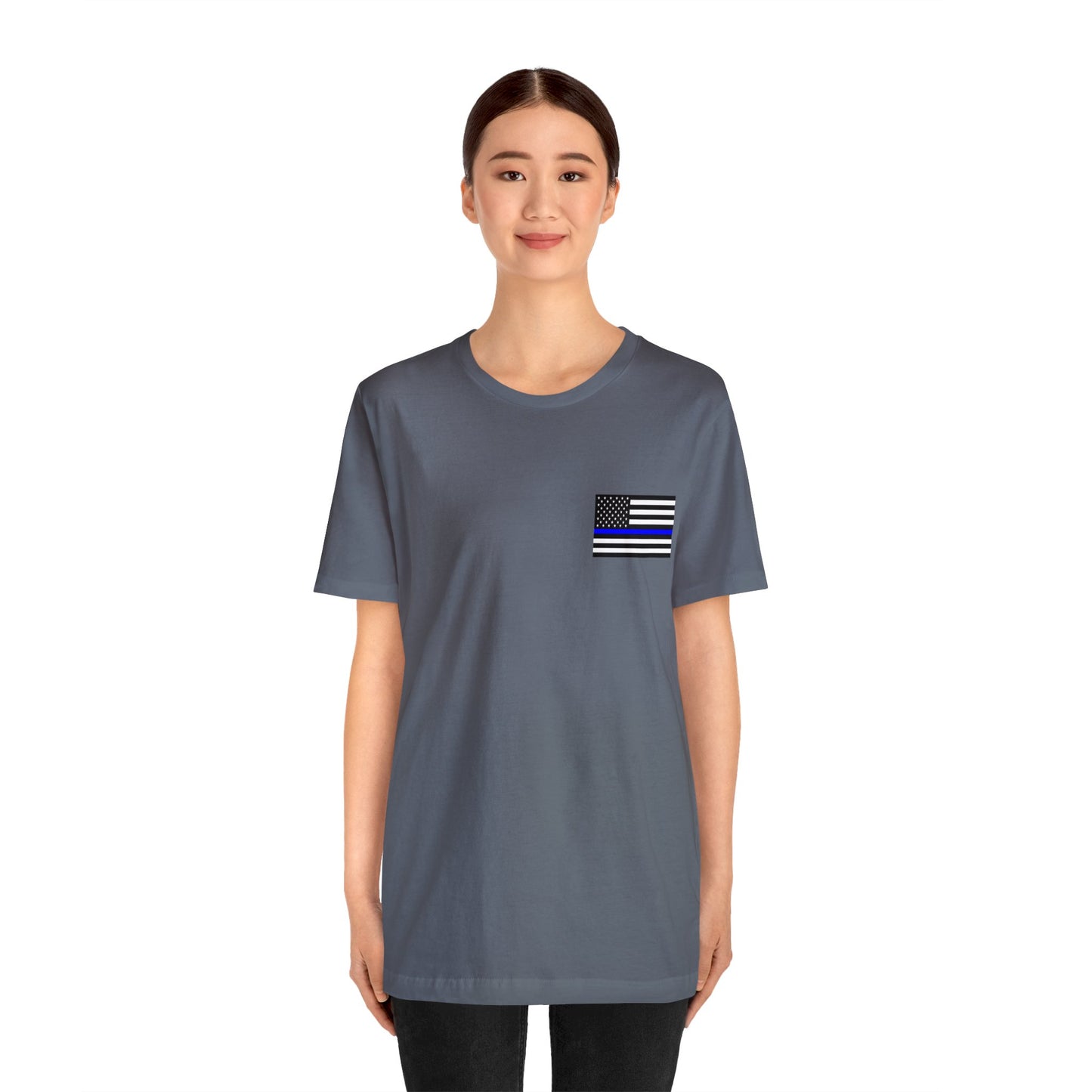 Standard Collection (Thin Blue Line) - Unisex Fuser T-shirt