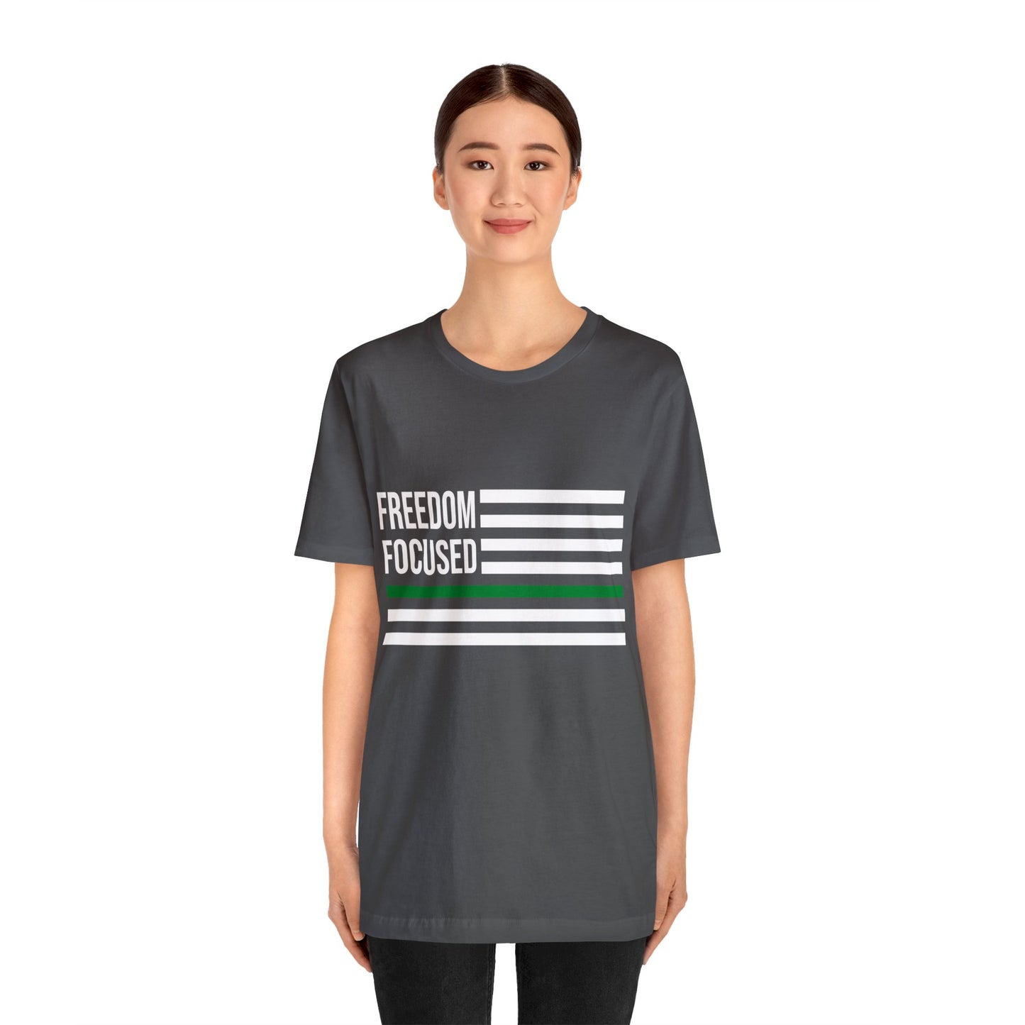 Freedom Collection (Thin Green Line) - Unisex Fuser T-shirt