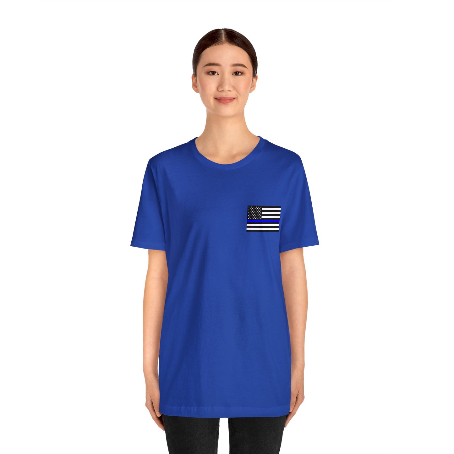 Standard Collection (Thin Blue Line) - Unisex Fuser T-shirt