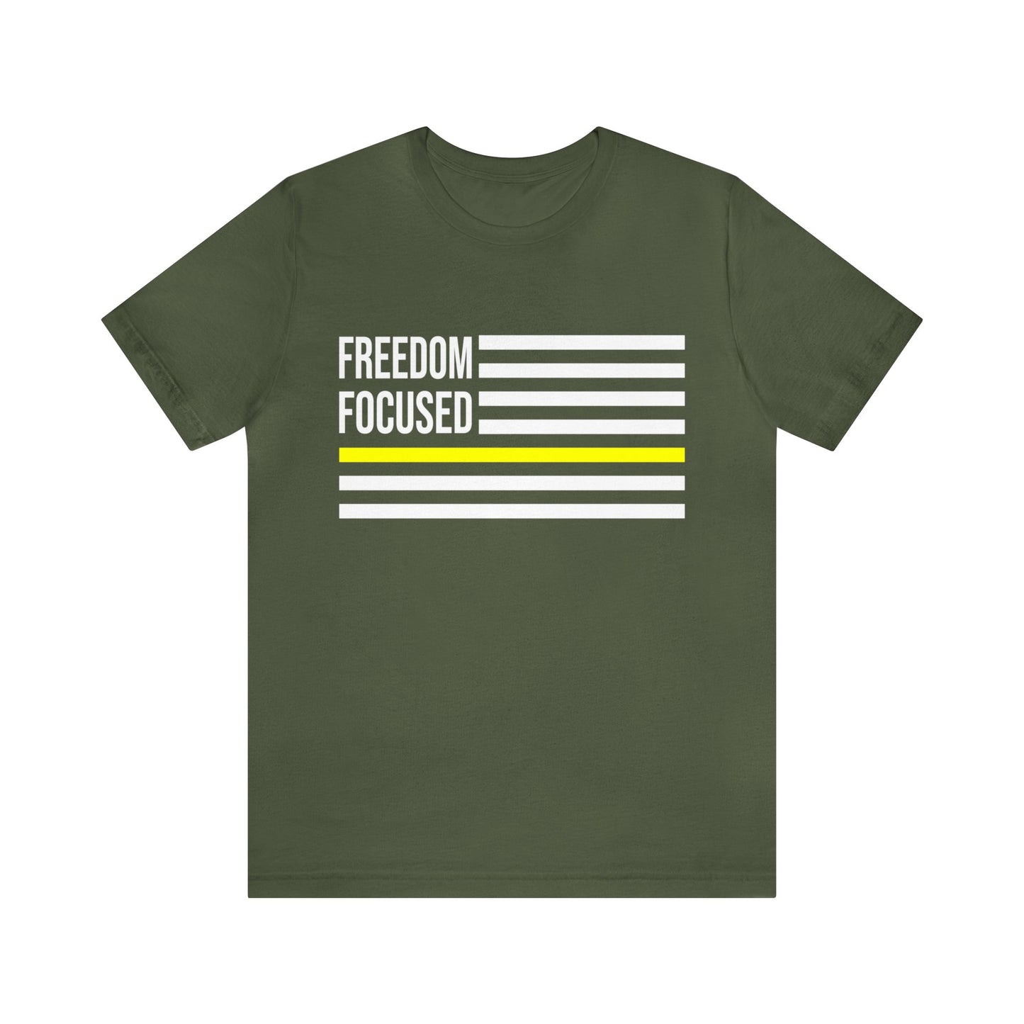 Freedom Collection (Thin Yellow Line) - Unisex Fuser T-shirt