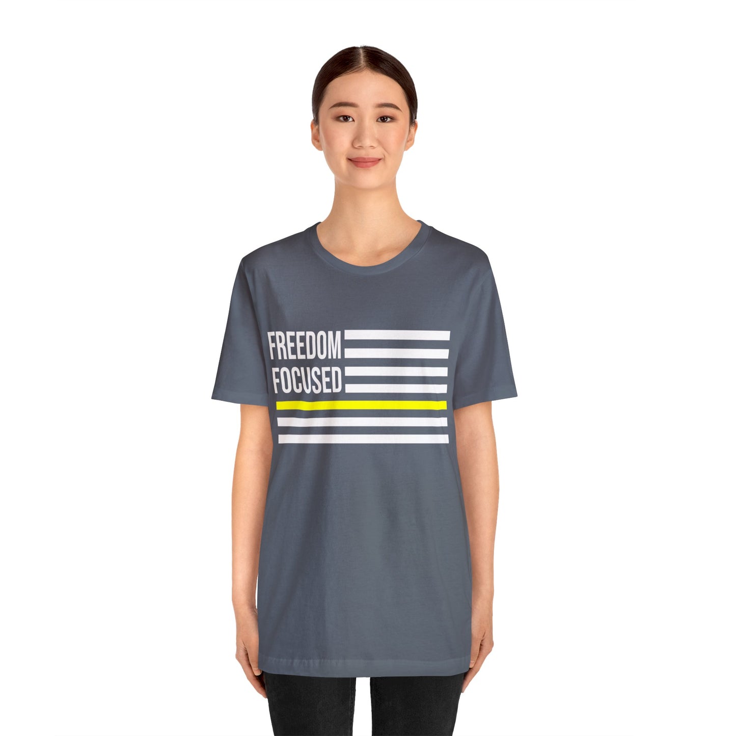 Freedom Collection (Thin Yellow Line) - Unisex Fuser T-shirt