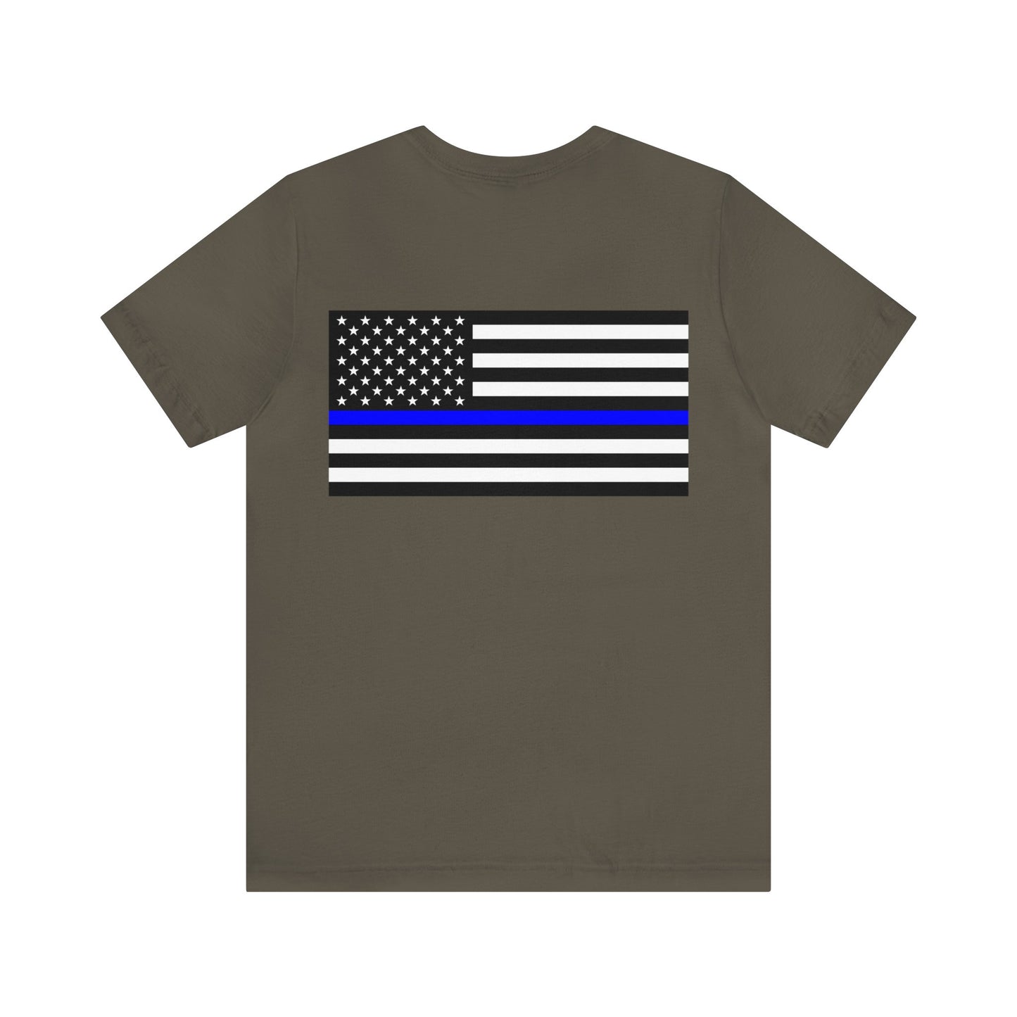 Standard Collection (Thin Blue Line) - Unisex Fuser T-shirt