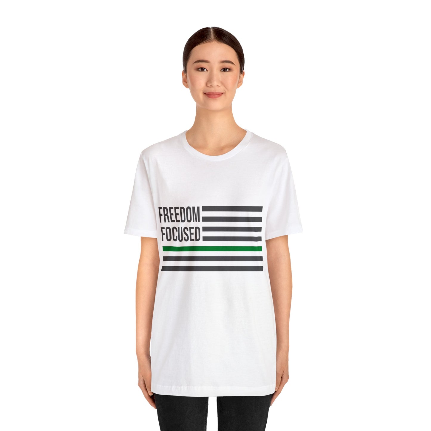 Freedom Collection (Thin Green Line) - Unisex Jersey Short Sleeve