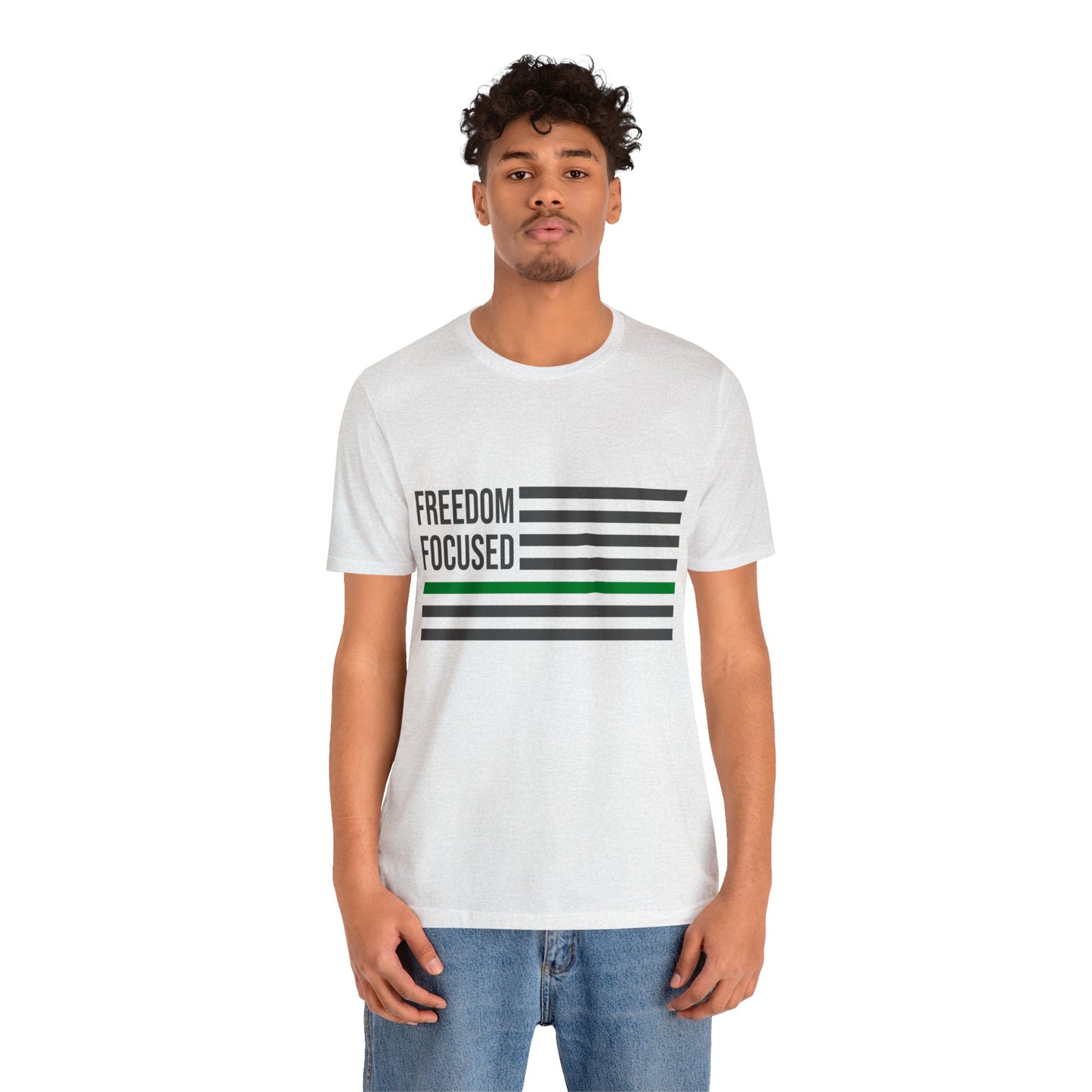 Freedom Collection (Thin Green Line) - Unisex Jersey Short Sleeve
