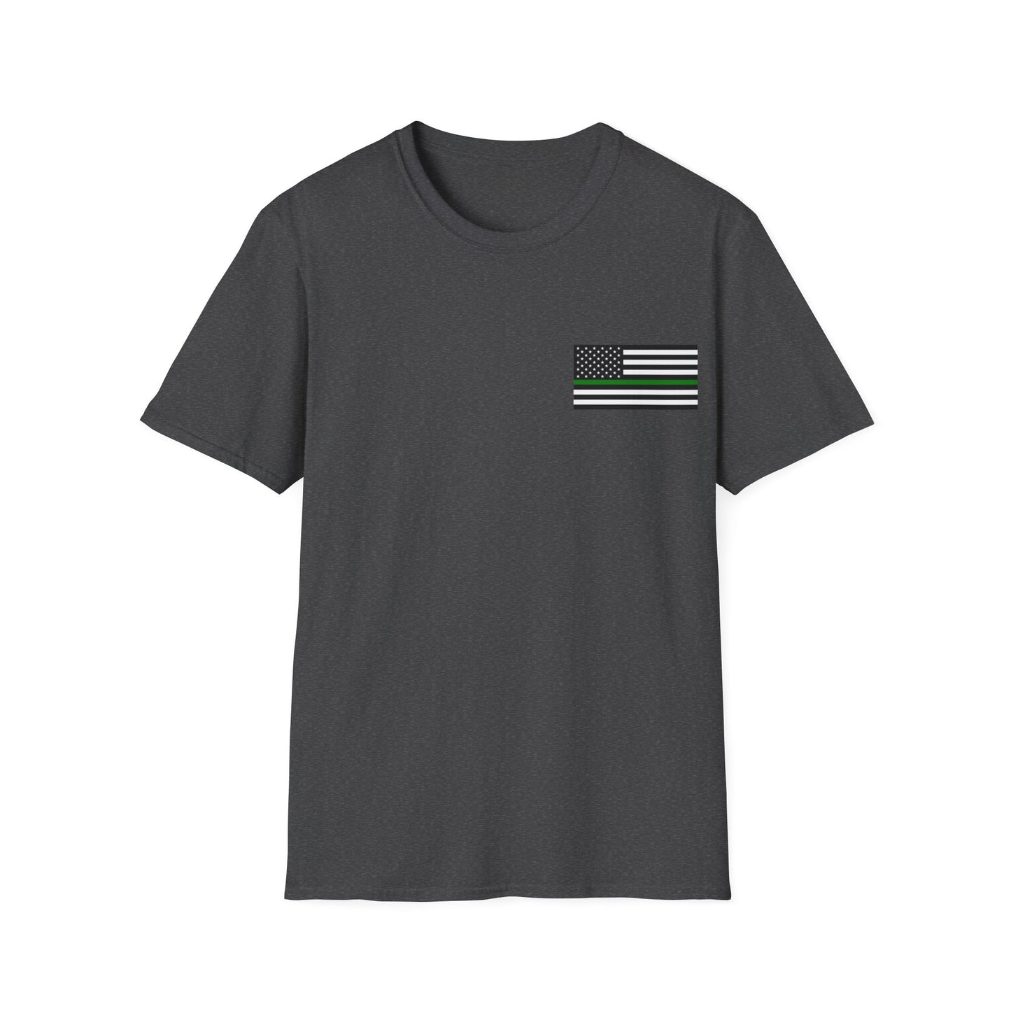 Standard Collection (Thin Green Line) - Unisex Softstyle T-Shirt