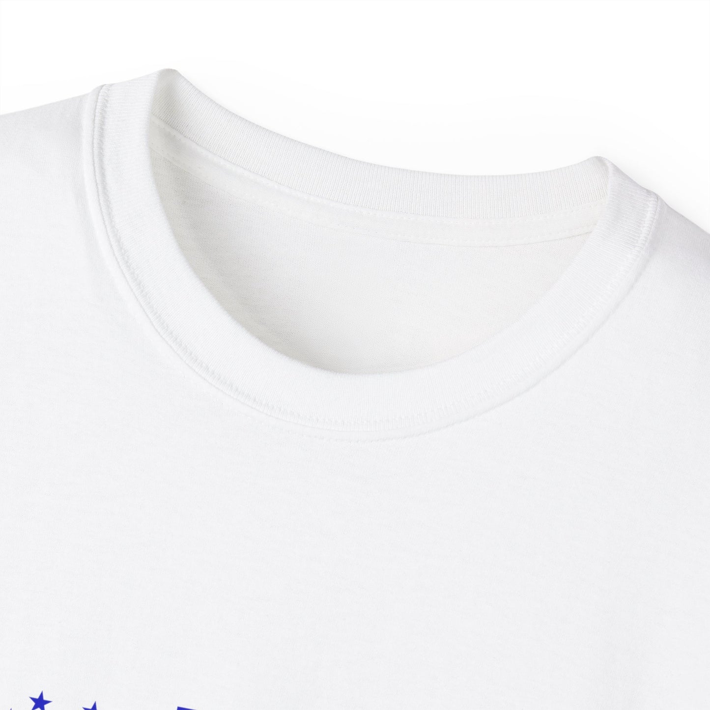 Ultra Cotton Tee - Thin Blue & White Line