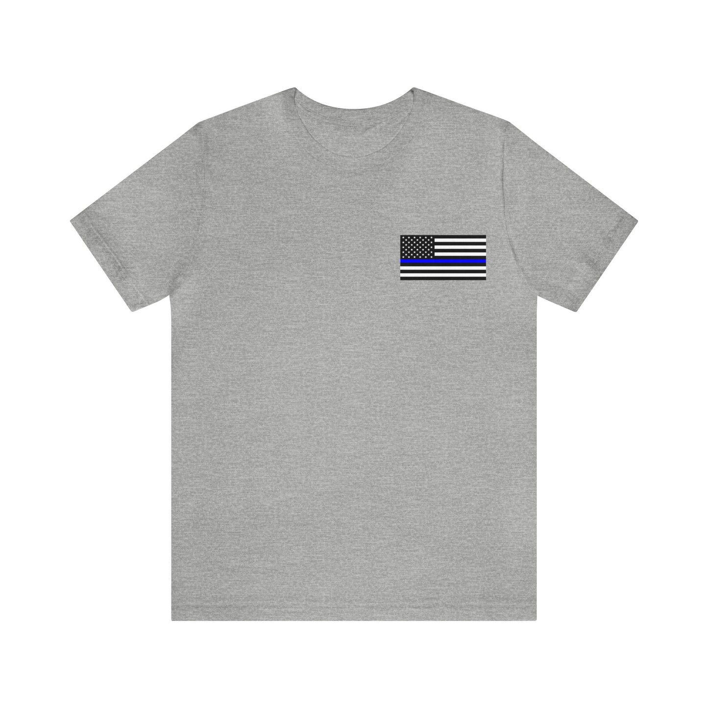 Standard Collection (Thin Blue Line) - Unisex Fuser T-shirt