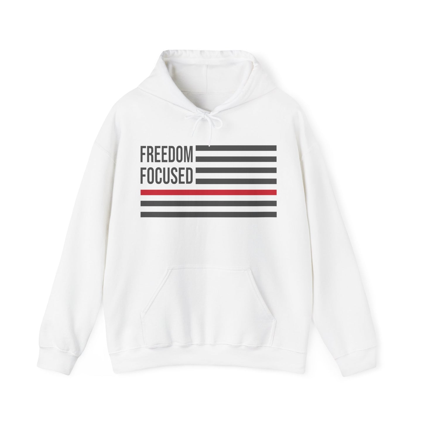Freedom Collection (Thin Red Line) - Unisex Heavy Blend™ Hooded Sweatshirt