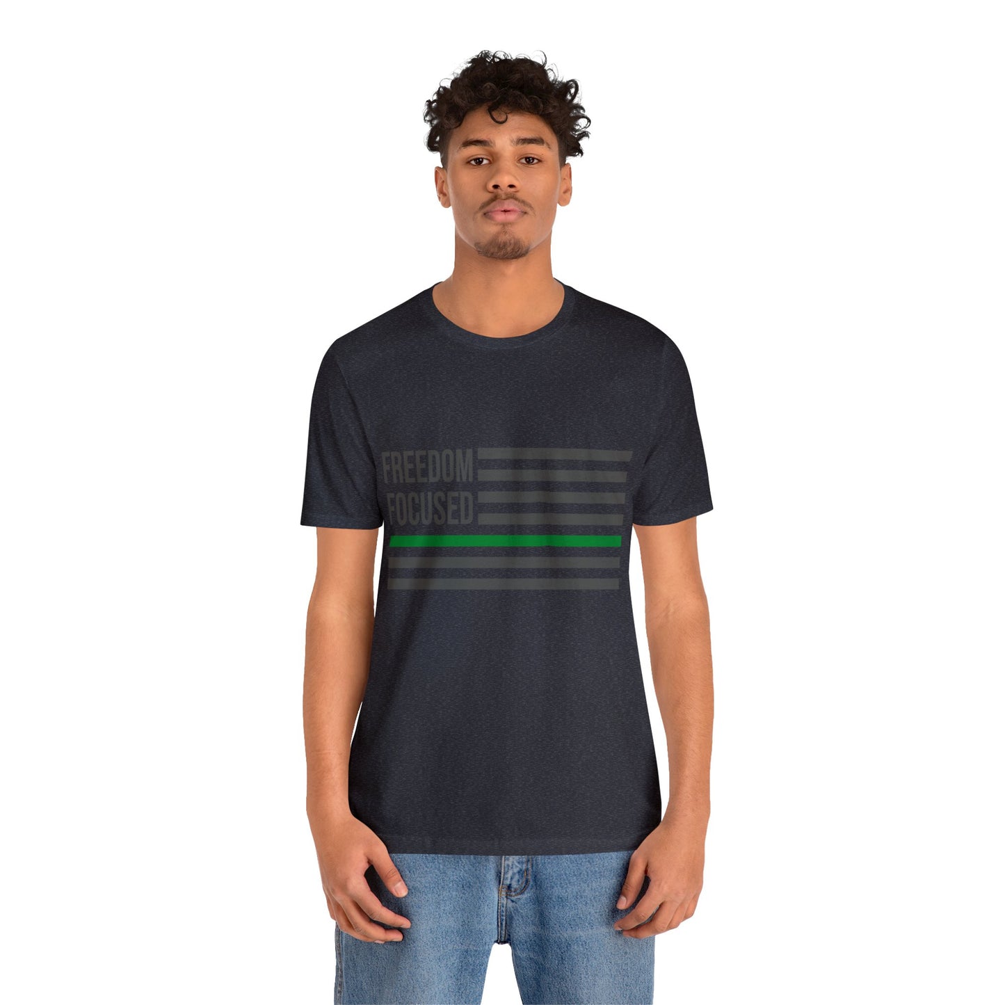 Freedom Collection (Thin Green Line) - Unisex Jersey Short Sleeve