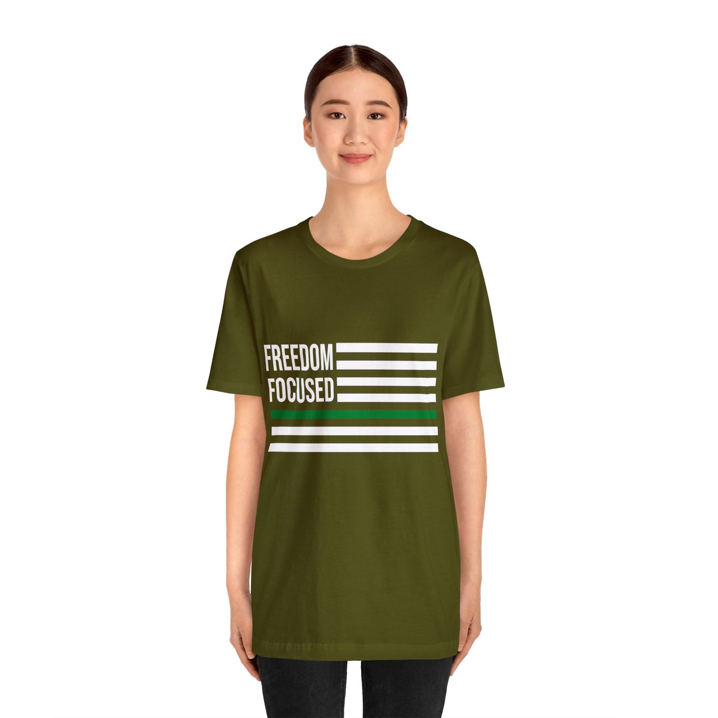 Freedom Collection (Thin Green Line) - Unisex Fuser T-shirt
