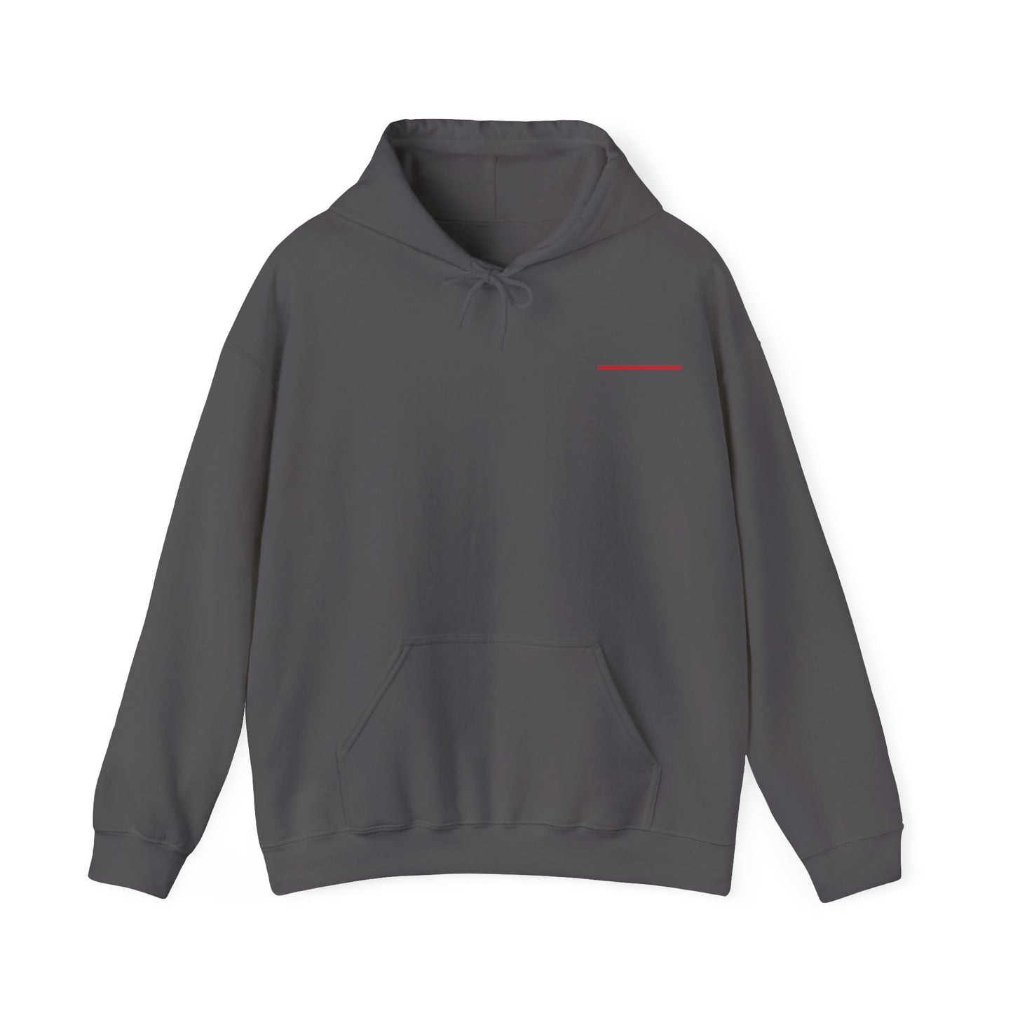 Thin Line Collection (Thin Red Line) - Unisex Cruiser Hoodie