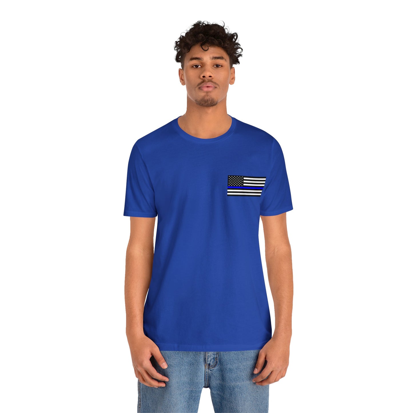 Standard Collection (Thin Blue Line) - Unisex Fuser T-shirt