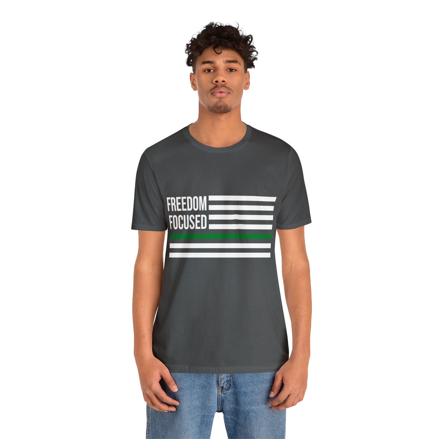 Freedom Collection (Thin Green Line) - Unisex Fuser T-shirt