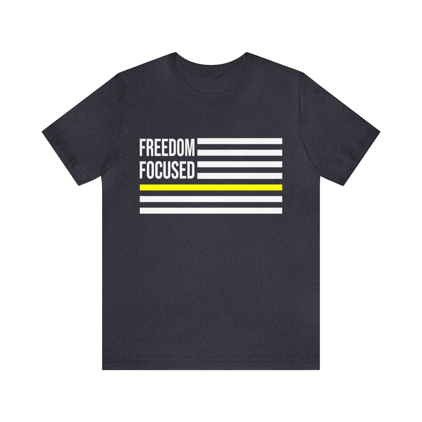 Freedom Collection (Thin Yellow Line) - Unisex Fuser T-shirt