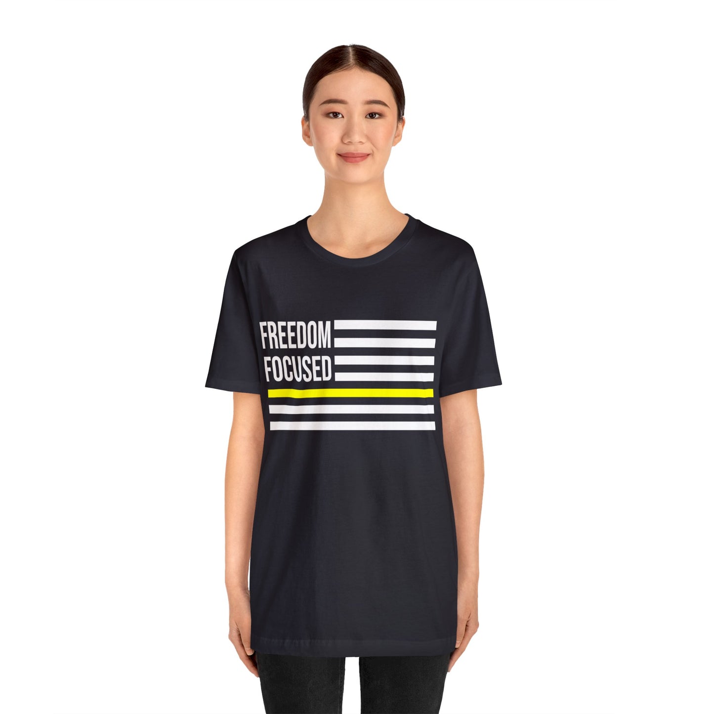 Freedom Collection (Thin Yellow Line) - Unisex Fuser T-shirt