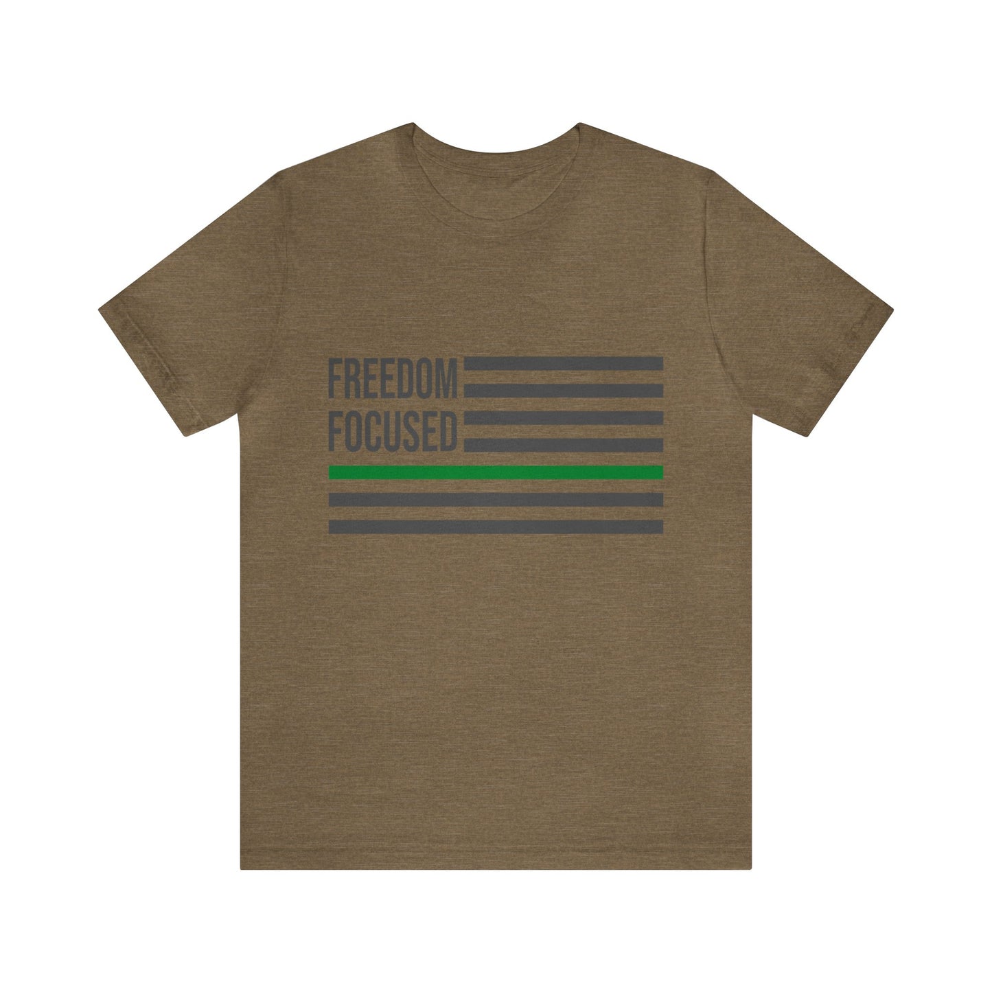 Freedom Collection (Thin Green Line) - Unisex Jersey Short Sleeve