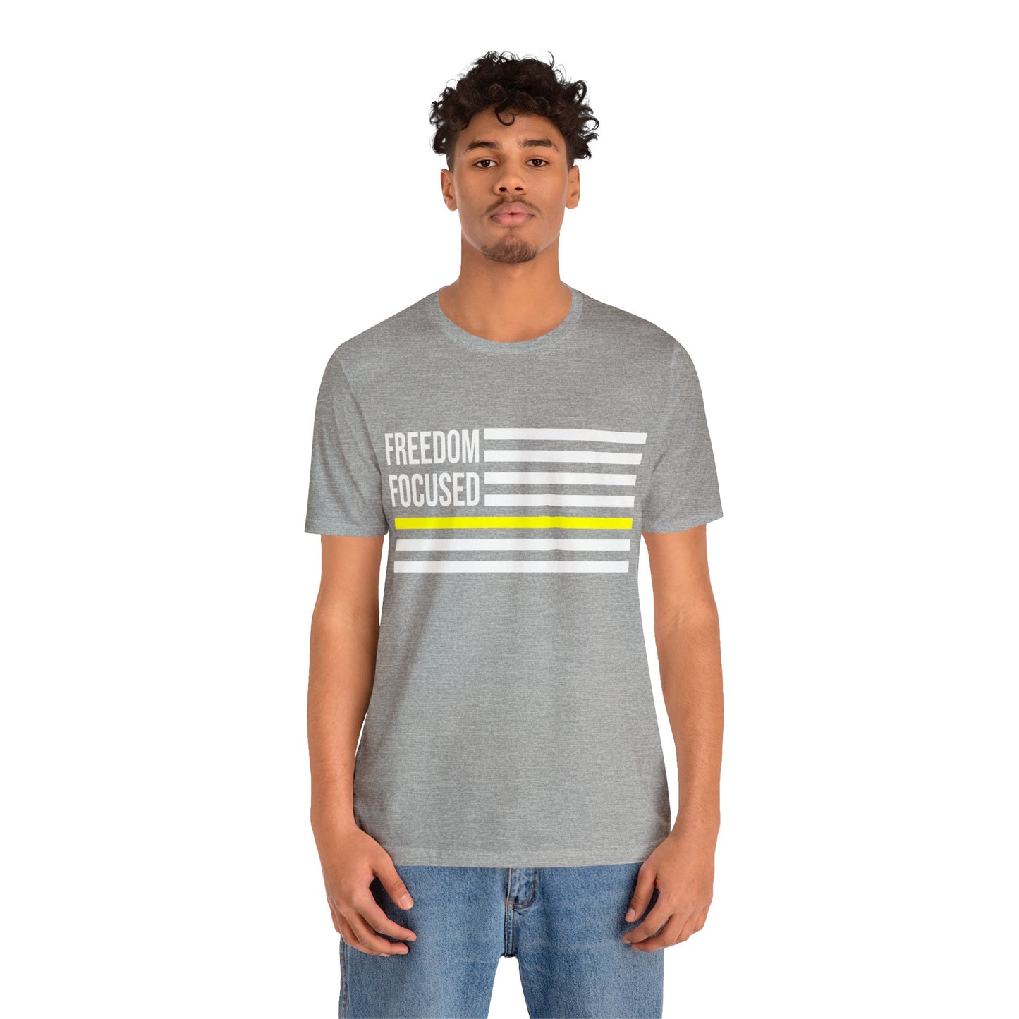 Freedom Collection (Thin Yellow Line) - Unisex Fuser T-shirt