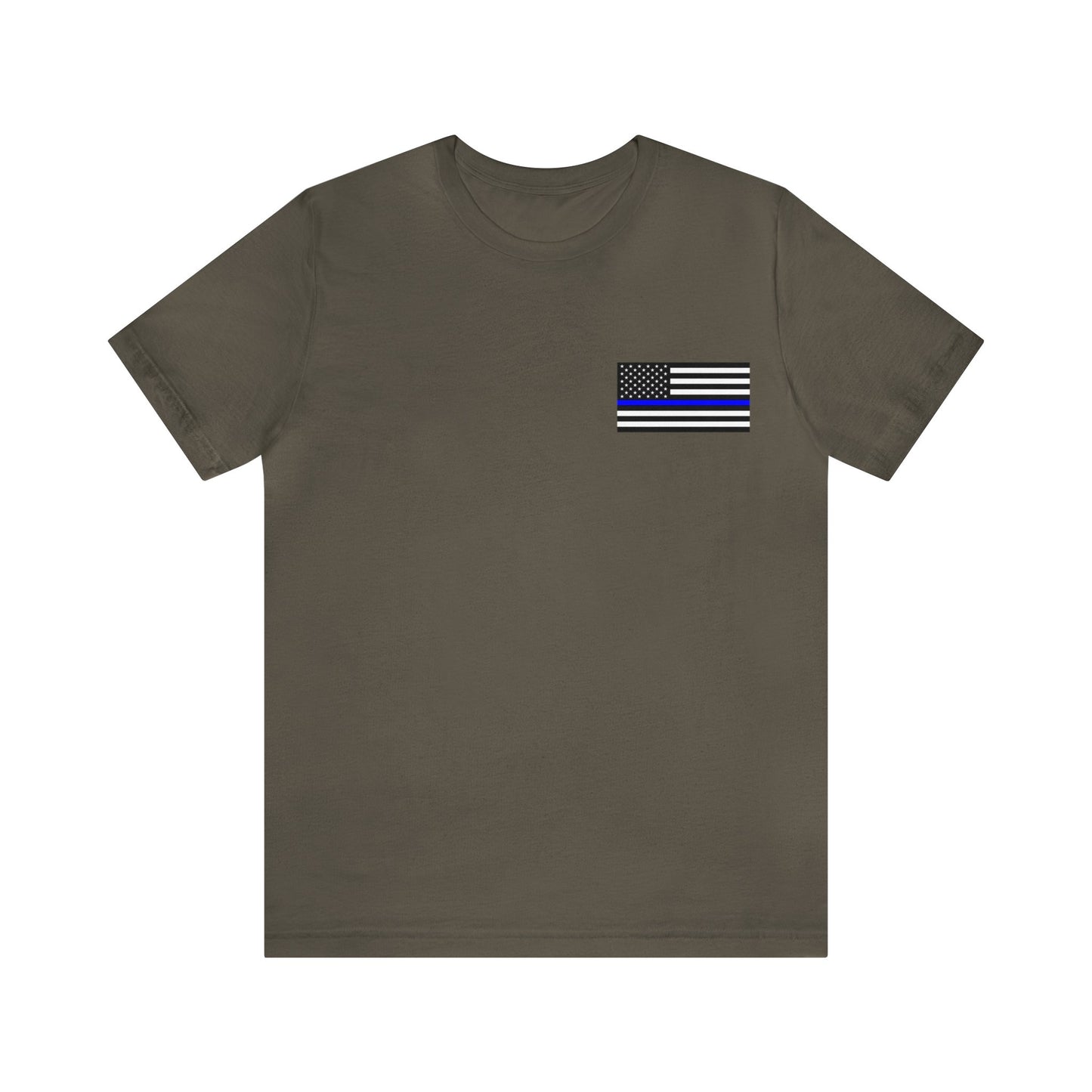 Standard Collection (Thin Blue Line) - Unisex Fuser T-shirt
