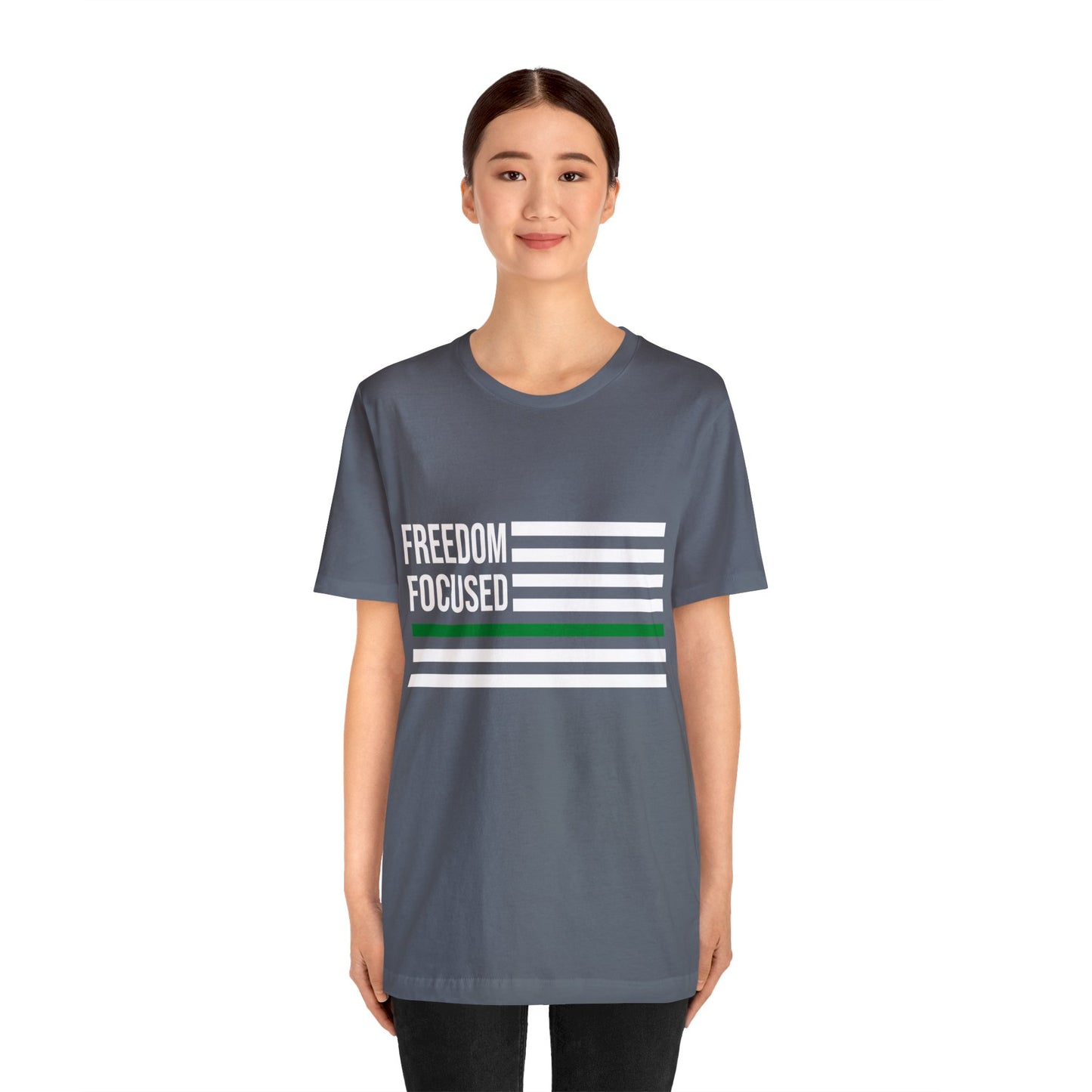 Freedom Collection (Thin Green Line) - Unisex Fuser T-shirt
