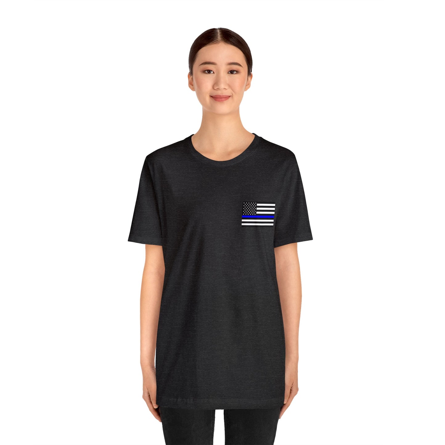 Standard Collection (Thin Blue Line) - Unisex Fuser T-shirt