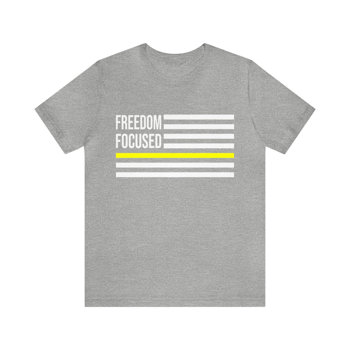 Freedom Collection (Thin Yellow Line) - Unisex Fuser T-shirt