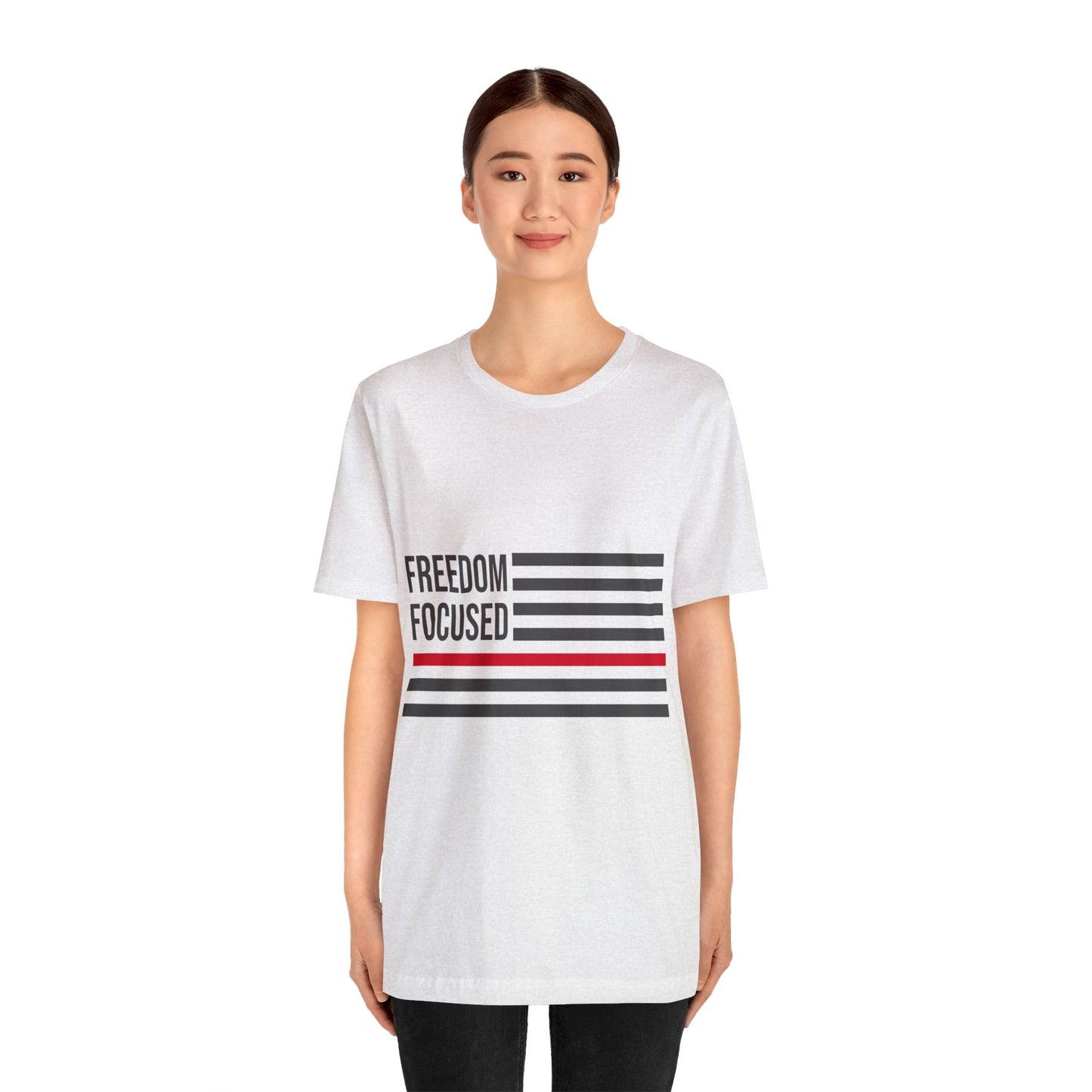 Freedom Collection (Thin Red Line) - Unisex Jersey Short Sleeve